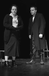 Jennifer Stacey as Rose and Paul Dodman as Charles