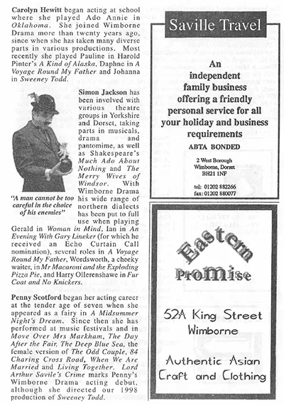 Lord Arthur Savilles Crime 1991 Page 13