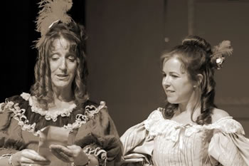 Jan Singfield as Anna and Caroline Mcbrearty as Marya