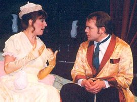 Carolyn Hewitt as Sybil Merton and Paul Dodman as Lord Arthur Savile