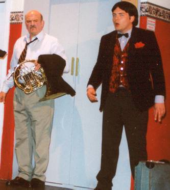 Dave Williams as Douglas and Paul Dodman as The Manager