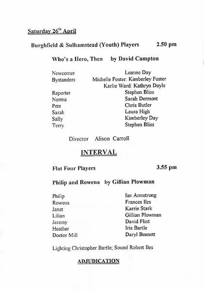 9th New Forest Drama Festival - Page 08